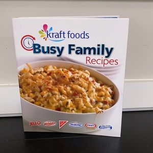 Kraft foods busy family recipes cookbook.